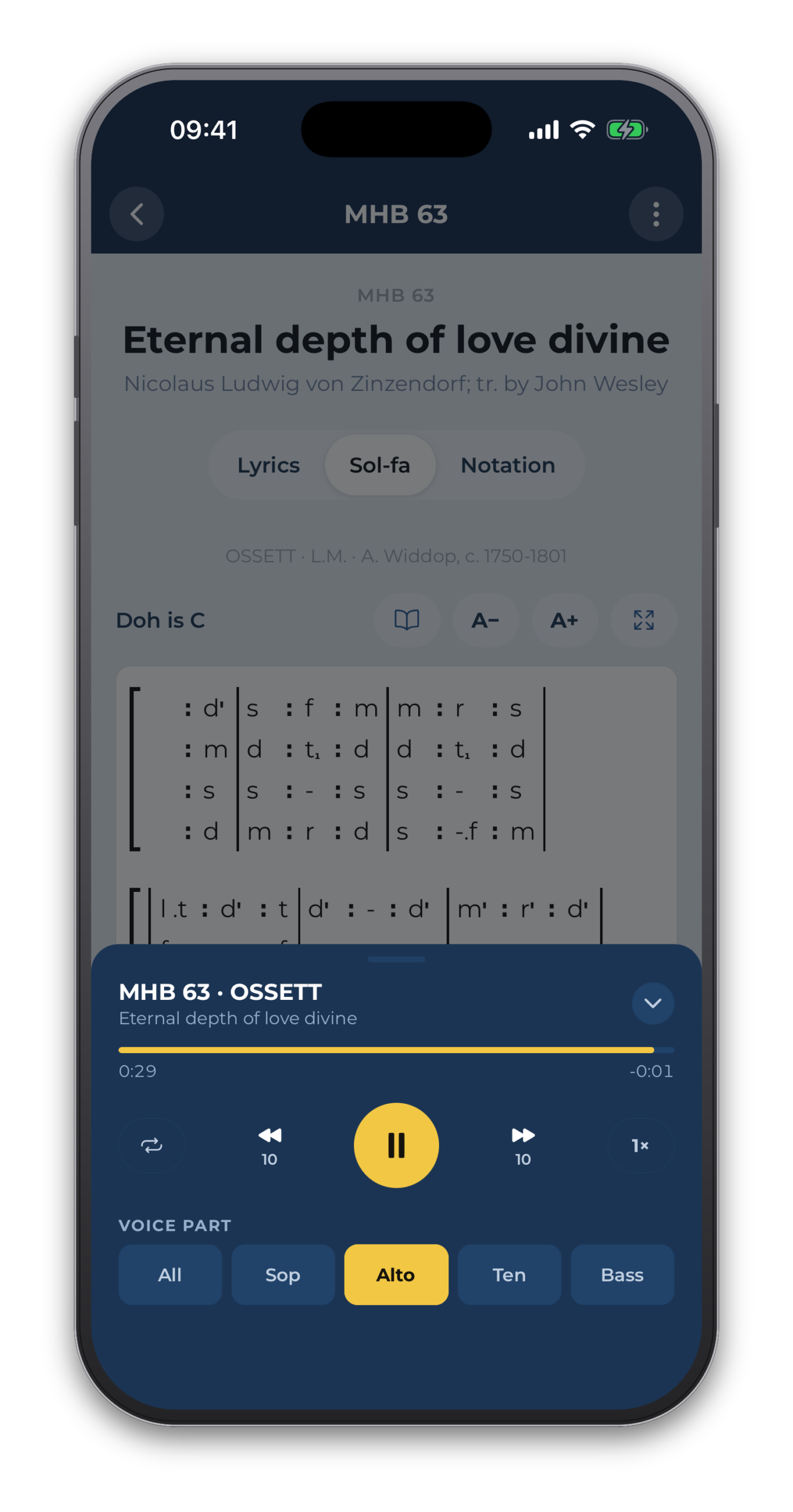 One search, every language in Hymnphony